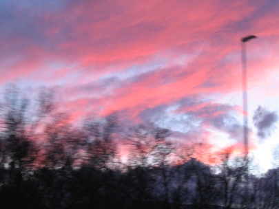 on the road to my home town