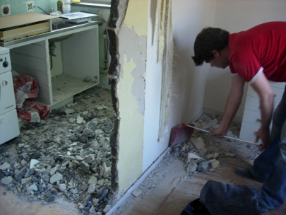 guess who's cleaning up the mess.