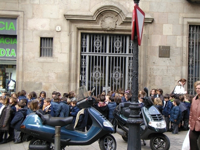 children and scooters