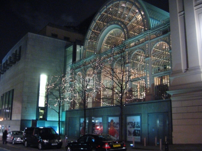 the royal opera house dresses in blue