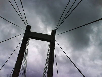 Rande bridge, in the afternoon