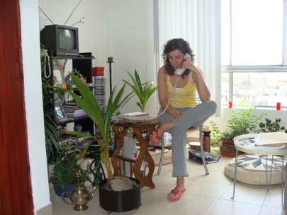 Carla Marisa Bonina, PhD candidate, interviewing top executives