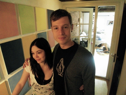 the semicircle is back together