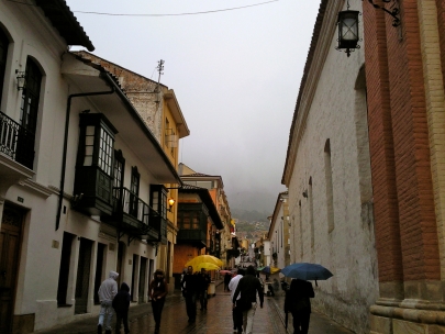 A foggy day... in Bogota town ...la la la