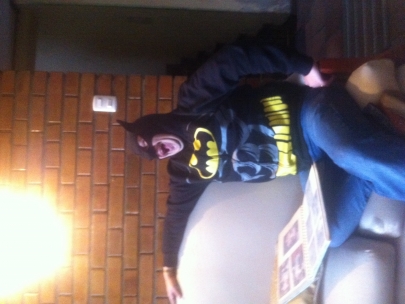 my brother is the Batman ......kind  of......
