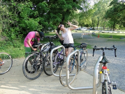 Ready to ride back home