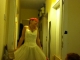 girlfriend buys her own wedding dress