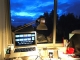 Working at the blue hour